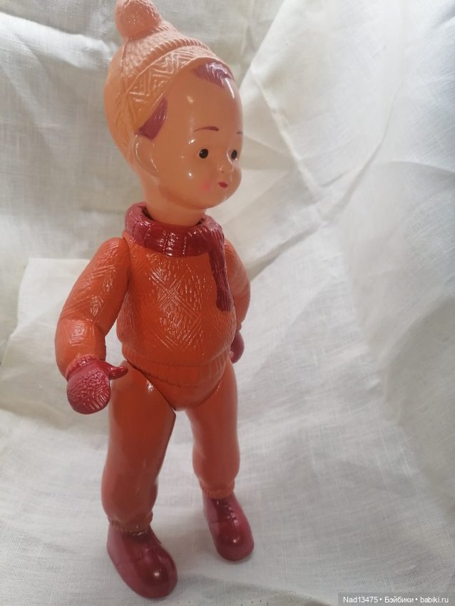 Лыжню! Ещё одна из работ по восстановлению игрушки из целлулоида