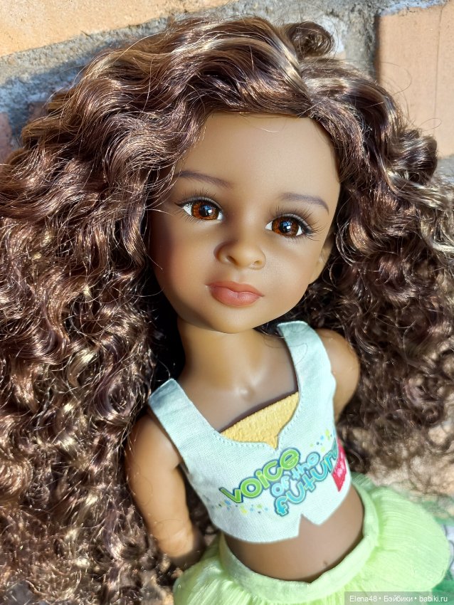 Шоколадка моя — ООАК и репейнт кукол (Custom): Barbie (фото 4)