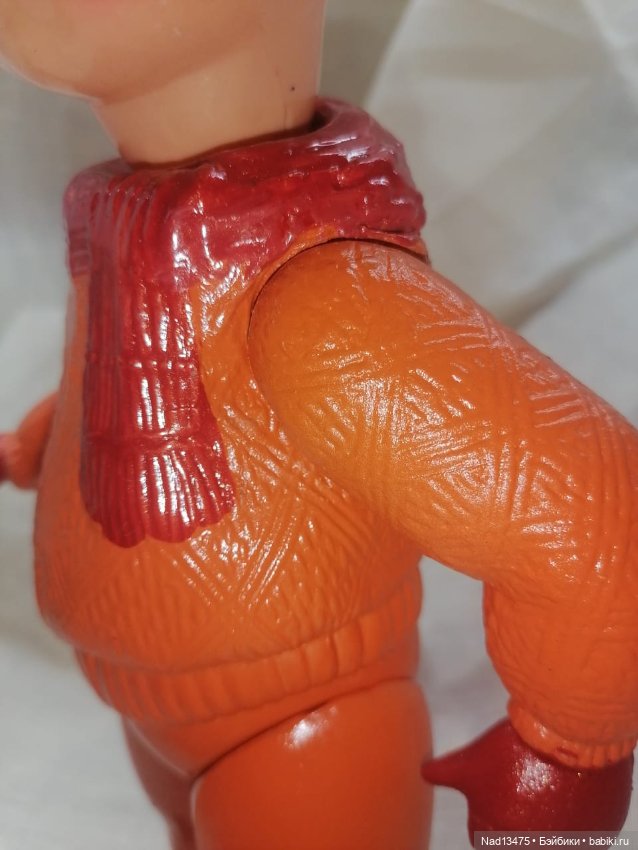 Лыжню! Ещё одна из работ по восстановлению игрушки из целлулоида