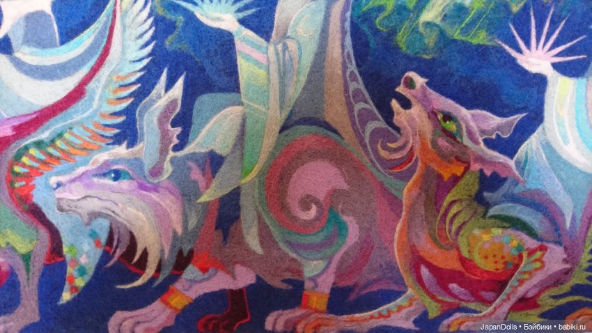 "Дочери северного сияния" на выставке "Куклы с характером. Четвертая высота" (фото 2)