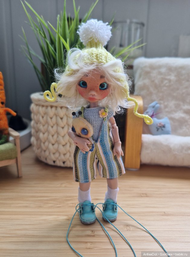 Мишка Ми-Мишка — Авторские шарнирные куклы своими руками: лепка (фото 3)