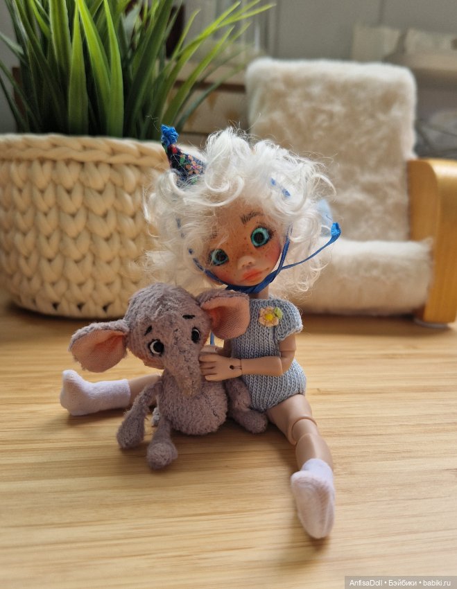 Мишка Ми-Мишка — Авторские шарнирные куклы своими руками: лепка (фото 6)