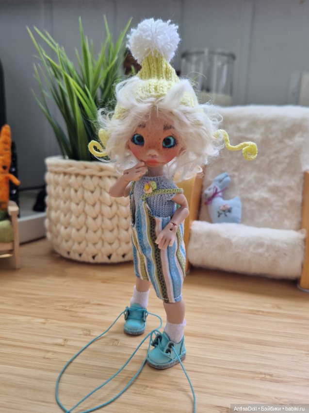 Мишка Ми-Мишка — Авторские шарнирные куклы своими руками: лепка (фото 5)