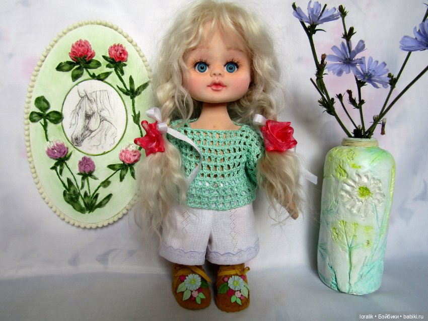 Сестрицы из лоскутка ситца 3 - Лёгкий тёплый ветерок (фото 5)