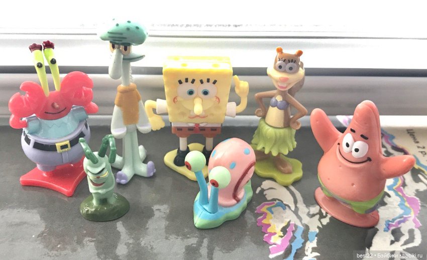 Сквидвард — Интересные игрушки и фигурки (разное): редкие