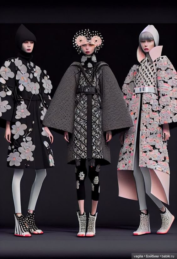 Забавная мода, фантастическое вязание