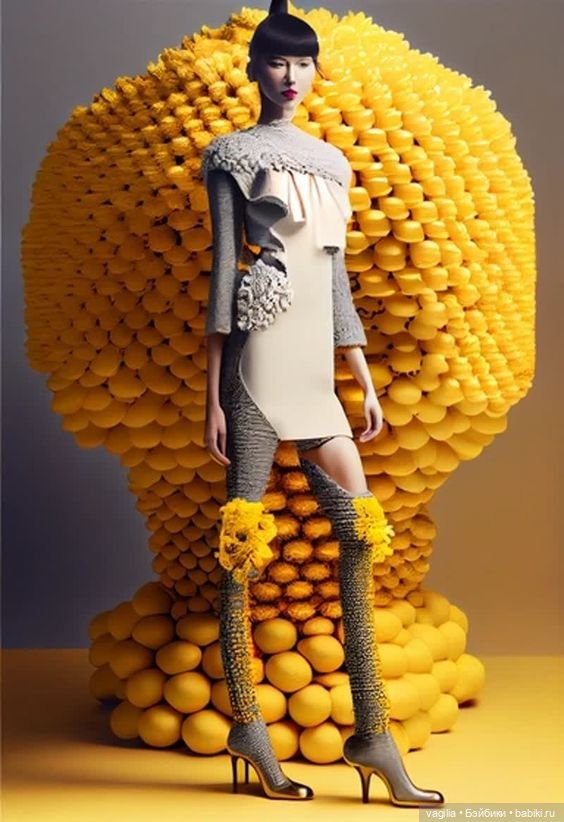 Забавная мода, фантастическое вязание