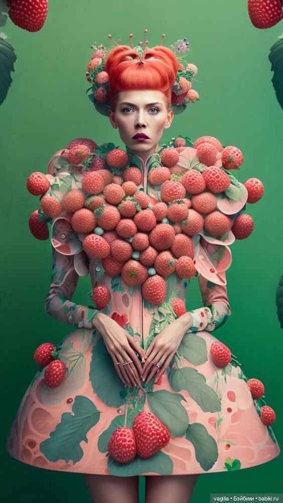 Забавная мода, фантастическое вязание