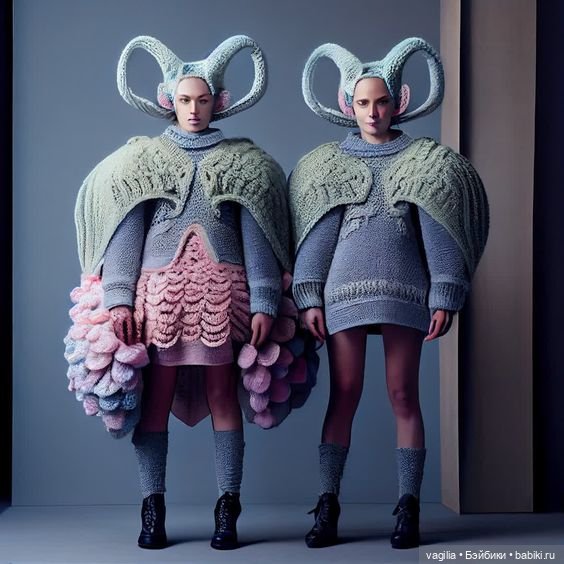 Забавная мода, фантастическое вязание (фото 8)