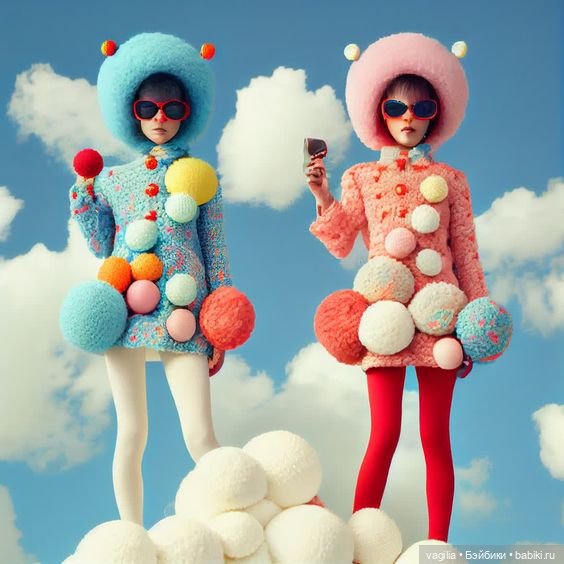 Забавная мода, фантастическое вязание (фото 6)