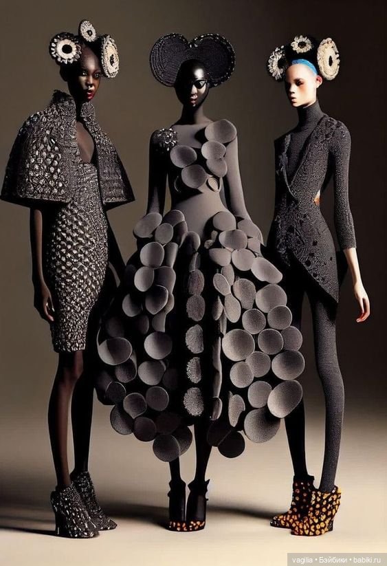 Забавная мода, фантастическое вязание