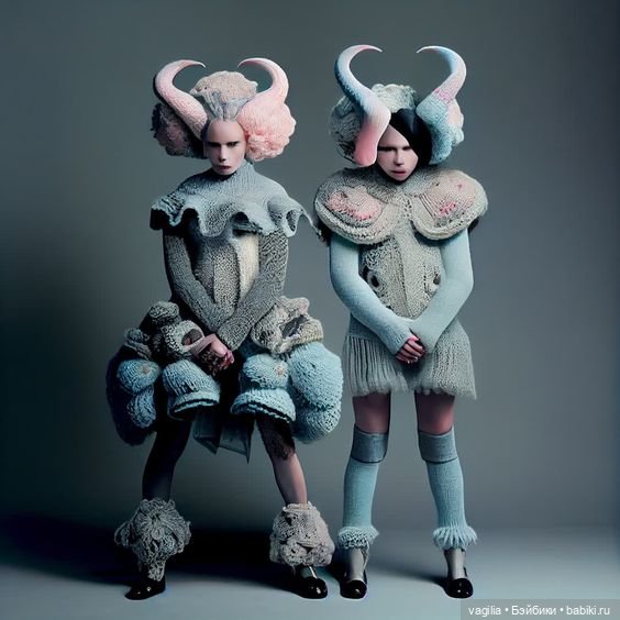 Забавная мода, фантастическое вязание (фото 7)