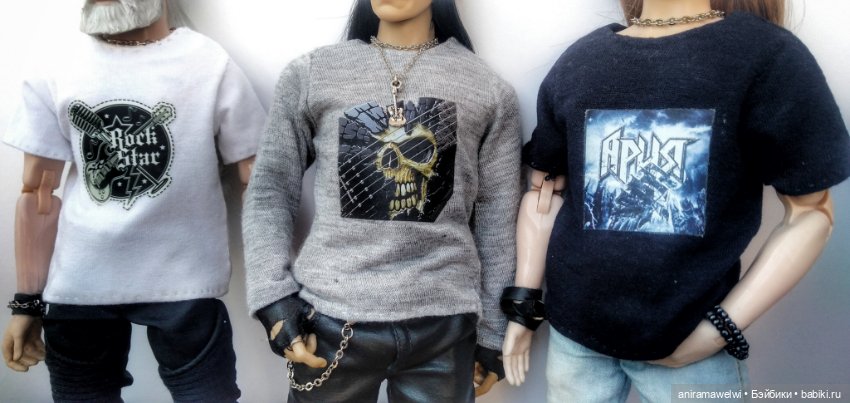 Футболки — Одежда и обувь для кукол своими руками: фото