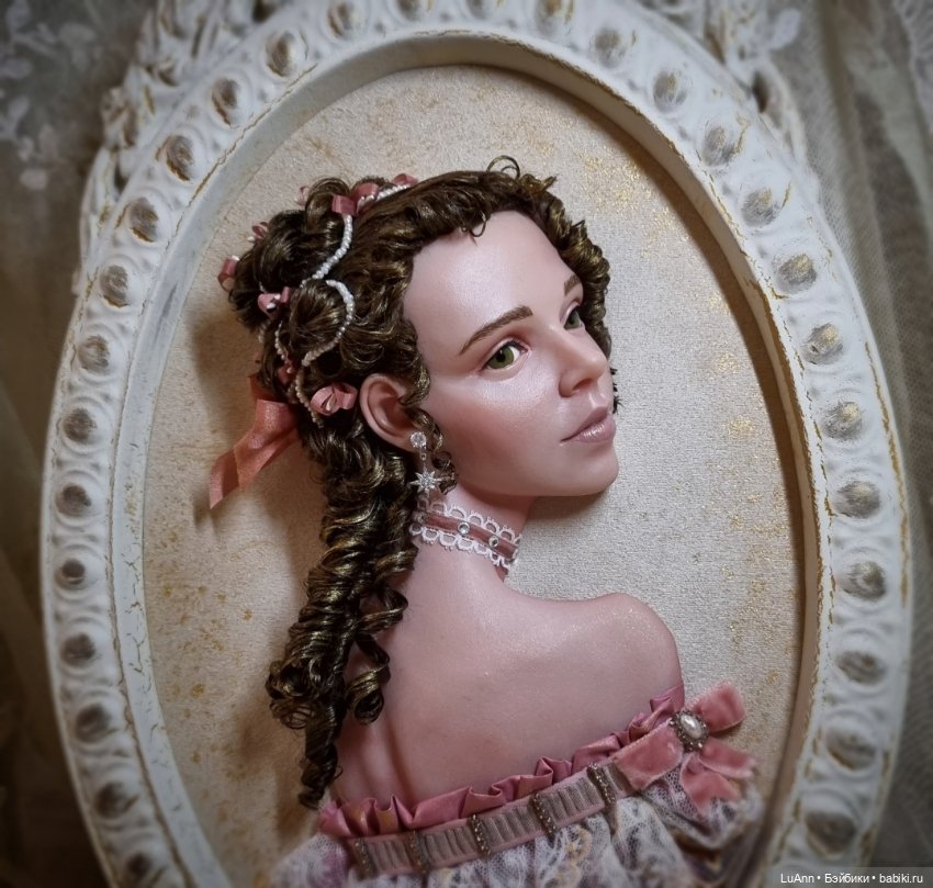 "Энн" барельеф — Лепка авторских кукол: полимерная глина (фото 3)