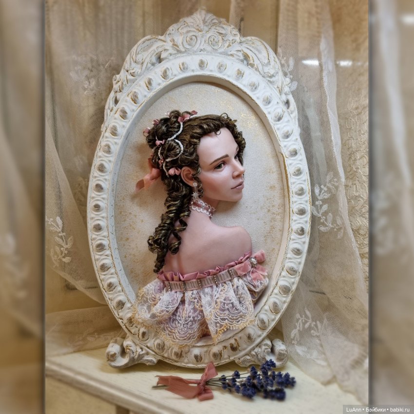 "Энн" барельеф — Лепка авторских кукол: полимерная глина (фото 2)