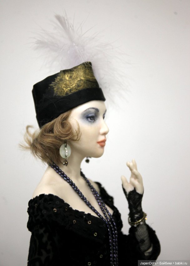 "Вера Холодная" на выставке "Куклы с характером. Четвертая высота" (фото 6)