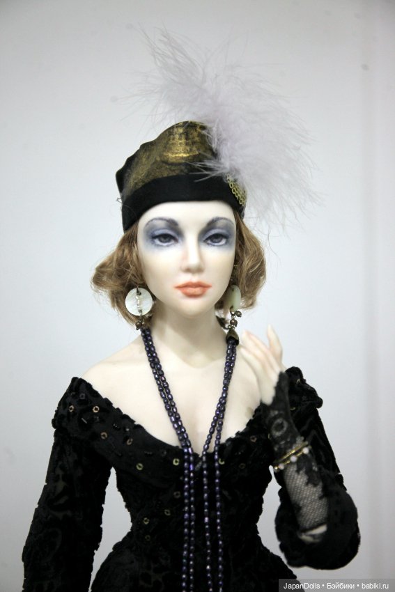 "Вера Холодная" на выставке "Куклы с характером. Четвертая высота"