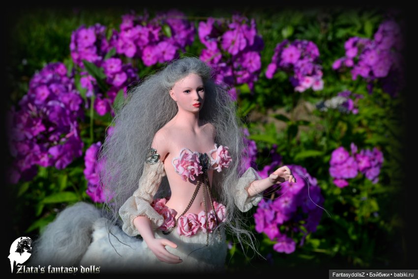 Сапфир леди кентавр — Авторские миниатюрные куклы: лепка (фото 2)