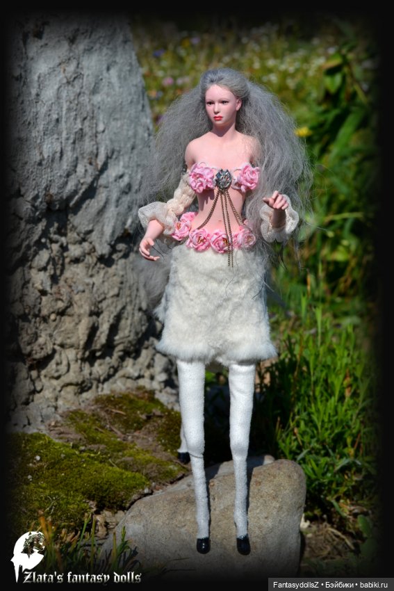 Сапфир леди кентавр — Авторские миниатюрные куклы: лепка (фото 5)