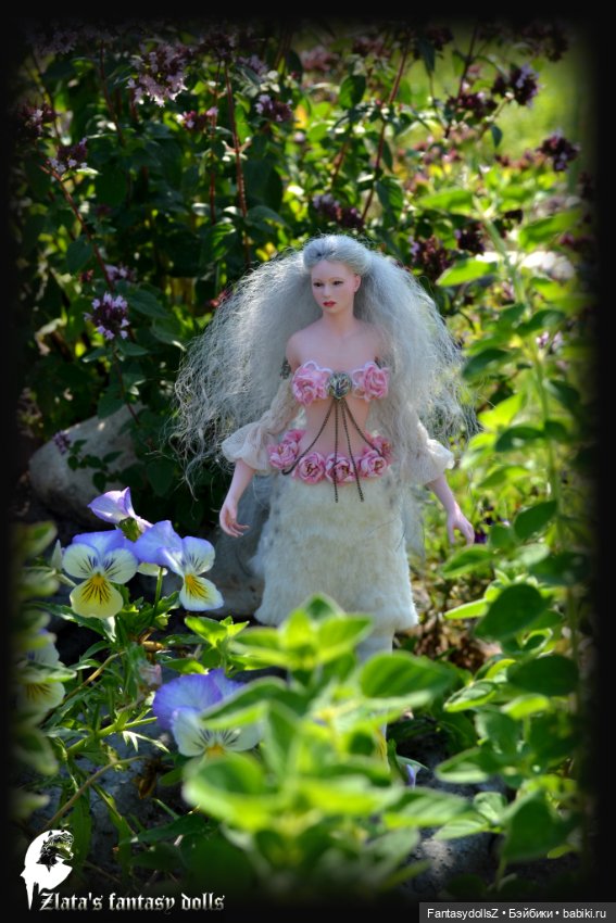 Сапфир леди кентавр — Авторские миниатюрные куклы: лепка