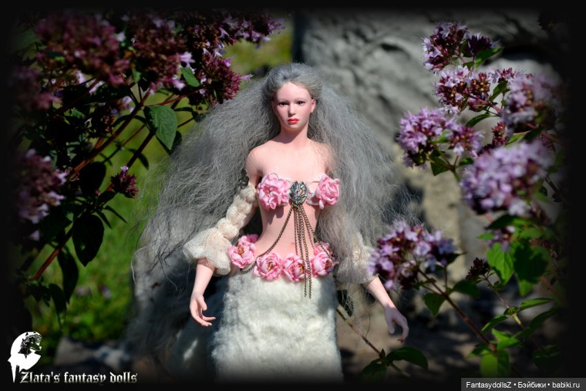 Сапфир леди кентавр — Авторские миниатюрные куклы: лепка (фото 8)