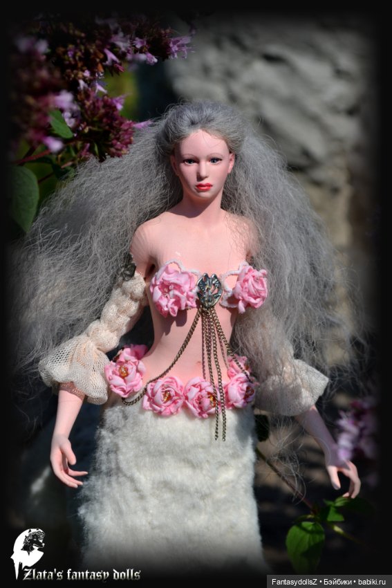 Сапфир леди кентавр — Авторские миниатюрные куклы: лепка (фото 7)