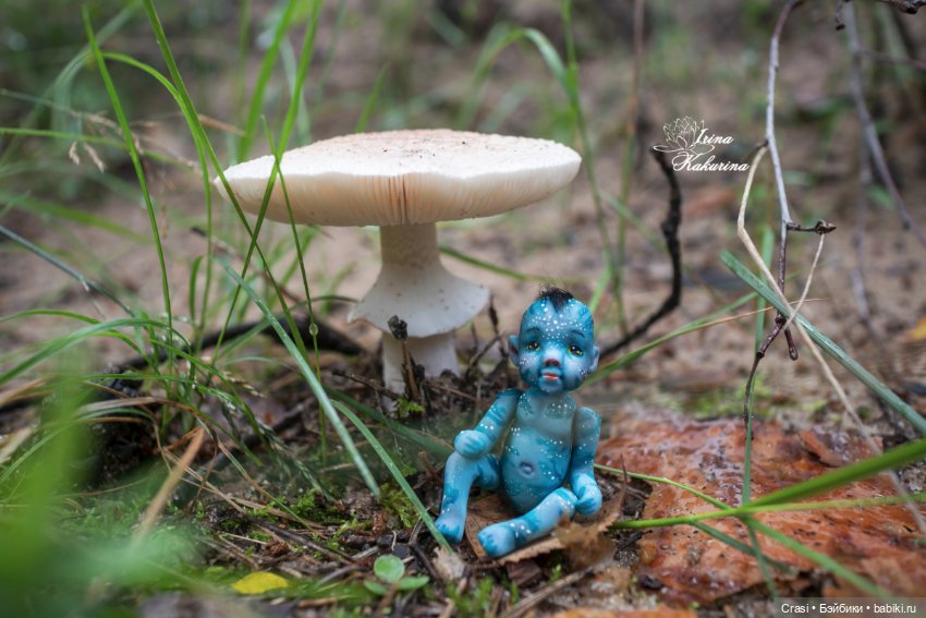 Крошечный аватарчик — Авторские миниатюрные куклы: лепка (фото 7)