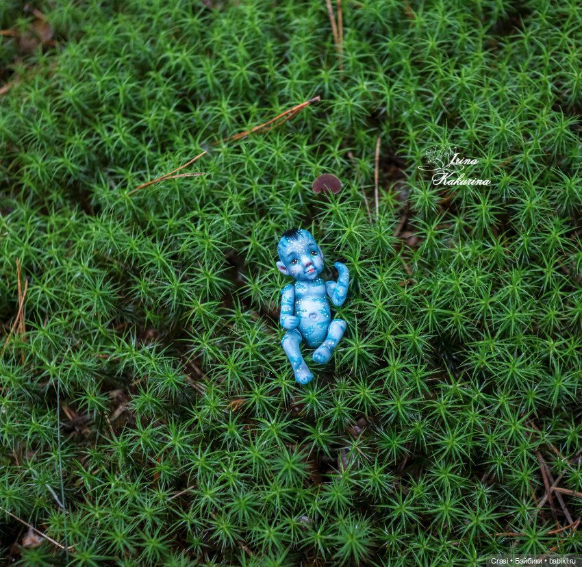 Крошечный аватарчик — Авторские миниатюрные куклы: лепка (фото 2)