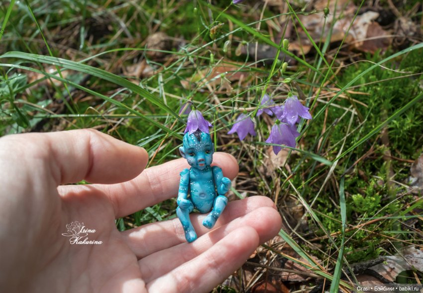 Крошечный аватарчик — Авторские миниатюрные куклы: лепка (фото 10)
