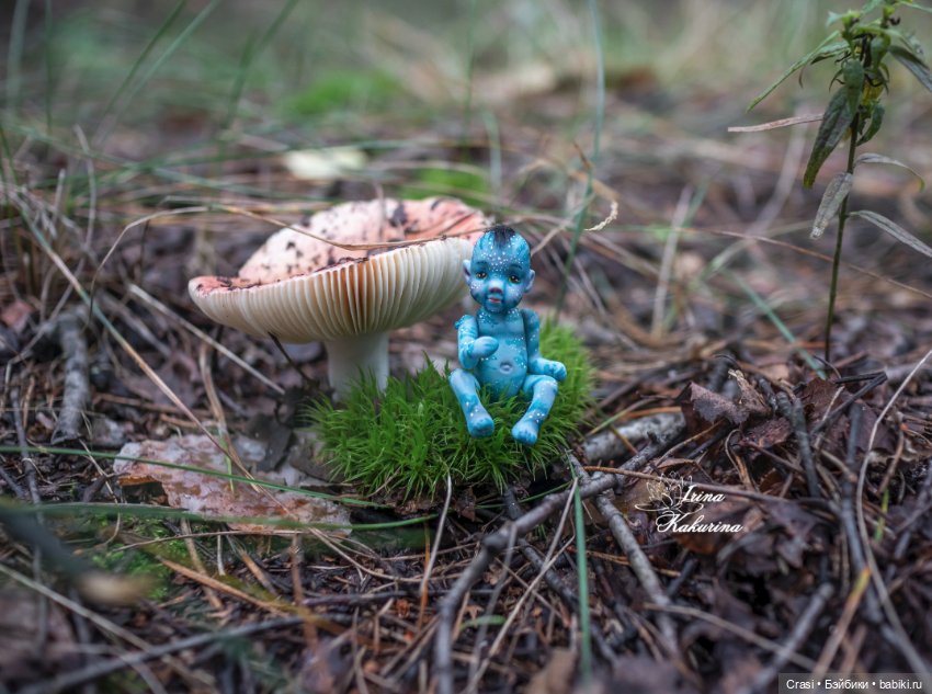 Крошечный аватарчик — Авторские миниатюрные куклы: лепка (фото 6)