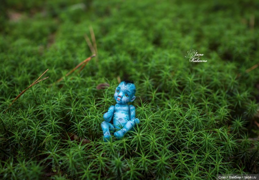 Крошечный аватарчик — Авторские миниатюрные куклы: лепка