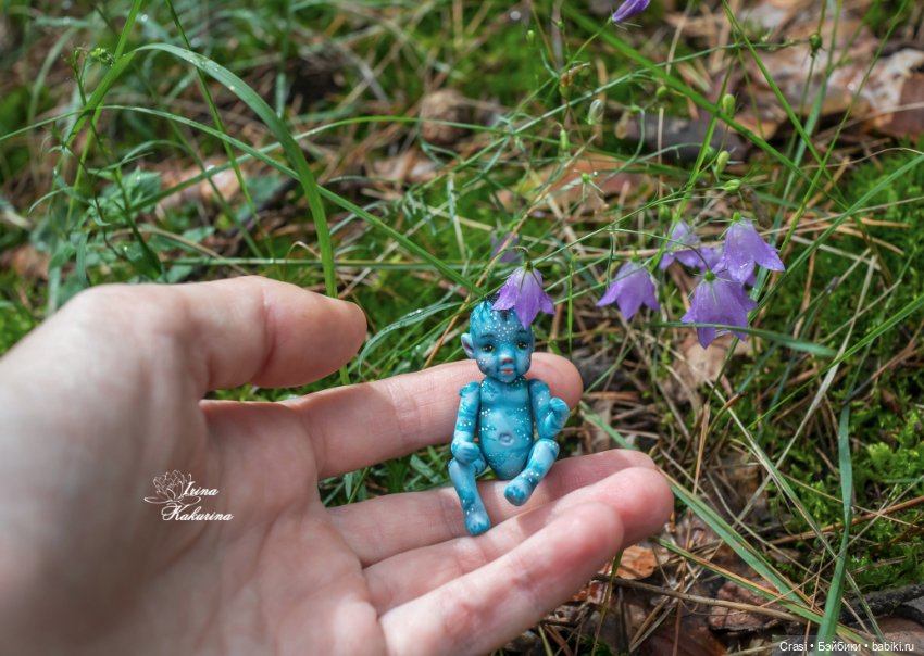 Крошечный аватарчик — Авторские миниатюрные куклы: лепка (фото 9)