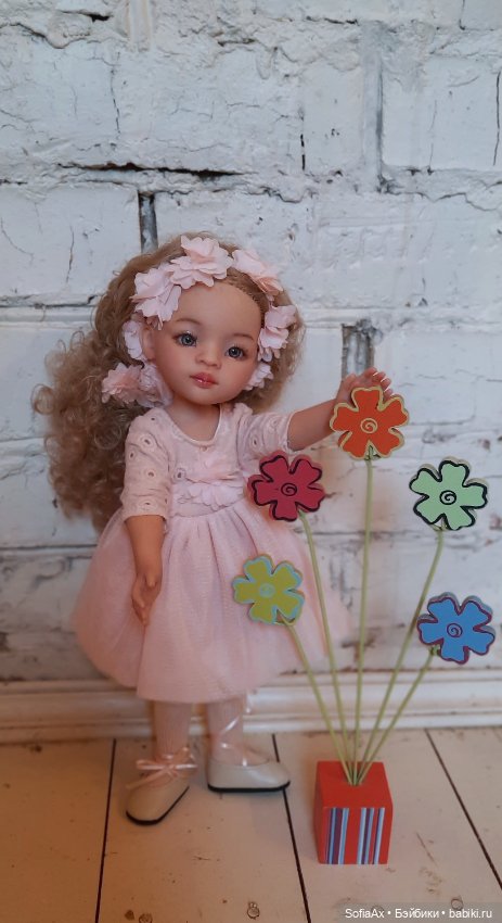 Хмурый день за городом — Испанские куклы (разное): Vestida de Azul