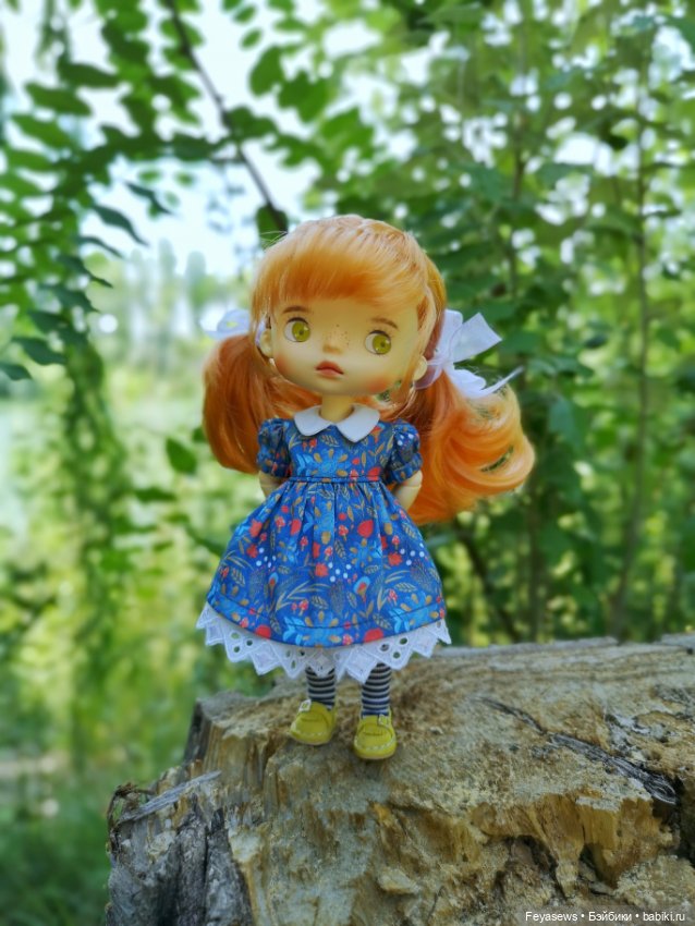 Наша первая прогулка🌿🌞 — Куклы Xiaomi Monst (Сяоми) и Pipitom: шарнирные (фото 2)