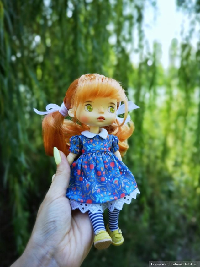 Наша первая прогулка🌿🌞 — Куклы Xiaomi Monst (Сяоми) и Pipitom: шарнирные (фото 3)