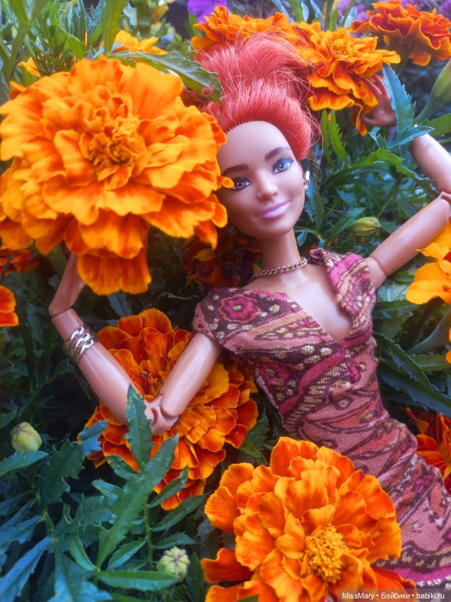 Челлендж-фотомарафон "21 день лета". День 2. Злата и рыжие цветы (фото 5)