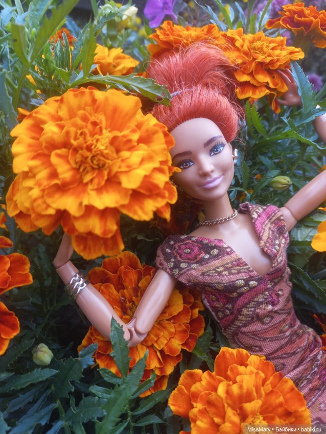 Челлендж-фотомарафон "21 день лета". День 2. Злата и рыжие цветы (фото 10)