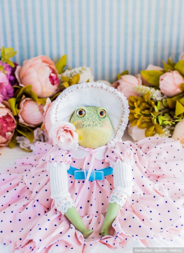 🐸 Лягушка Дороти 🐸 — Лепка авторских игрушек и папье