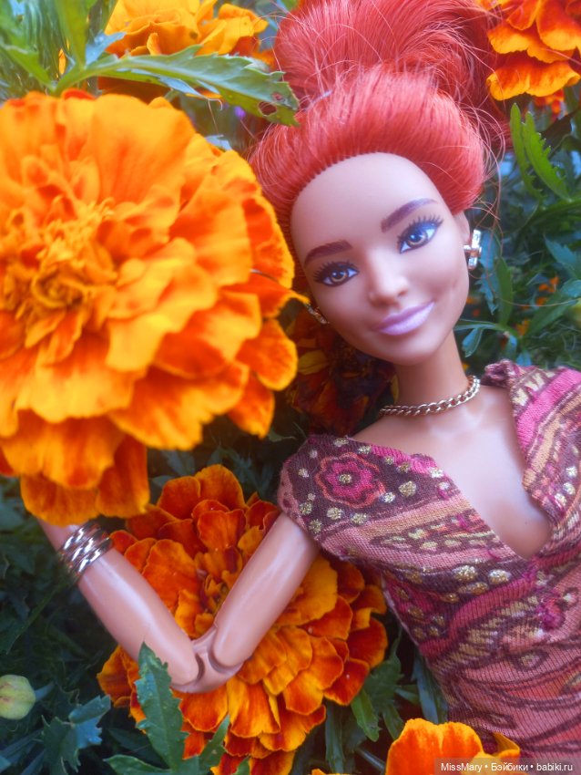 Челлендж-фотомарафон "21 день лета". День 2. Злата и рыжие цветы (фото 6)