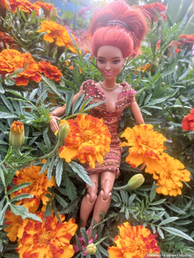 Челлендж-фотомарафон "21 день лета". День 2. Злата и рыжие цветы (фото 9)