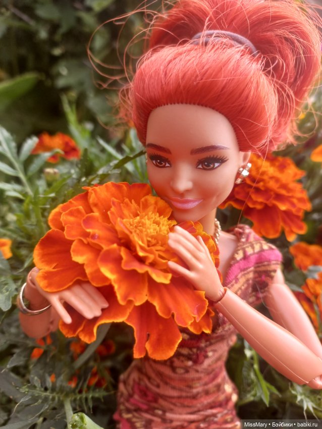 Челлендж-фотомарафон "21 день лета". День 2. Злата и рыжие цветы (фото 8)