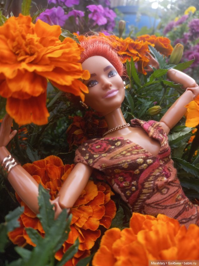 Челлендж-фотомарафон "21 день лета". День 2. Злата и рыжие цветы (фото 7)