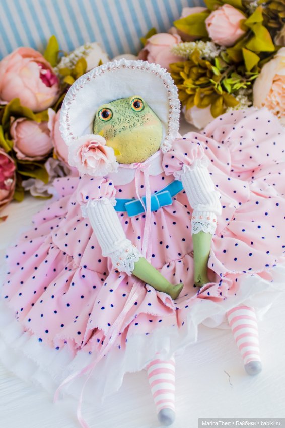🐸 Лягушка Дороти 🐸 — Лепка авторских игрушек и папье