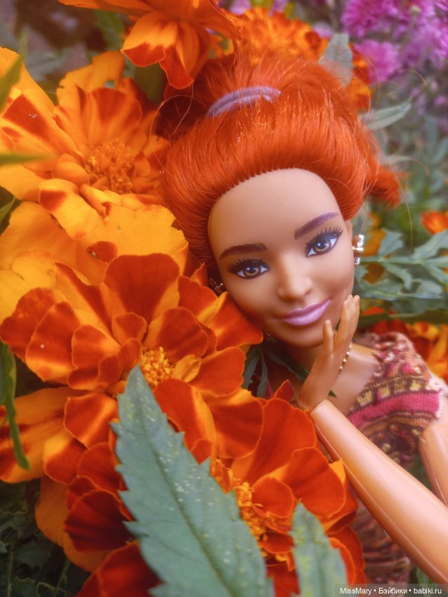 Челлендж-фотомарафон "21 день лета". День 2. Злата и рыжие цветы (фото 3)