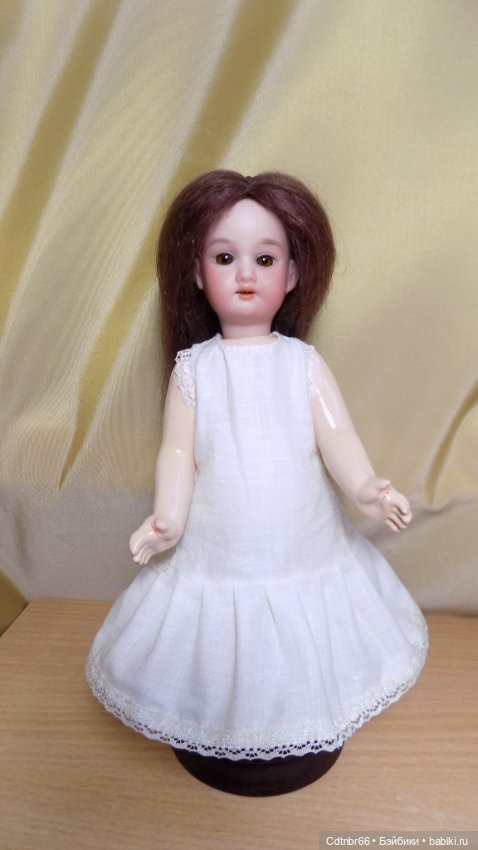 Три сестрицы.Две антикварные головки превращаются в очаровательных кукол. +Бонус: бигуди для завивки маленьких паричков (фото 7)