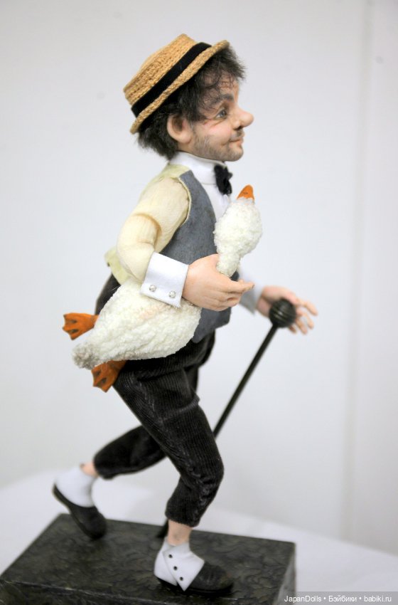 «Гусекрад или человек без паспорта» на выставке "Куклы с характером. Четвертая высота" (фото 5)