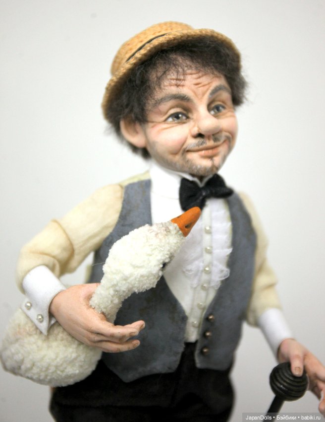 «Гусекрад или человек без паспорта» на выставке "Куклы с характером. Четвертая высота" (фото 2)