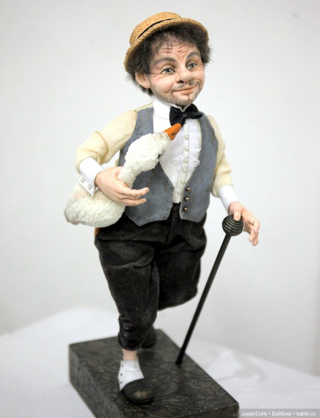 «Гусекрад или человек без паспорта» на выставке "Куклы с характером. Четвертая высота"