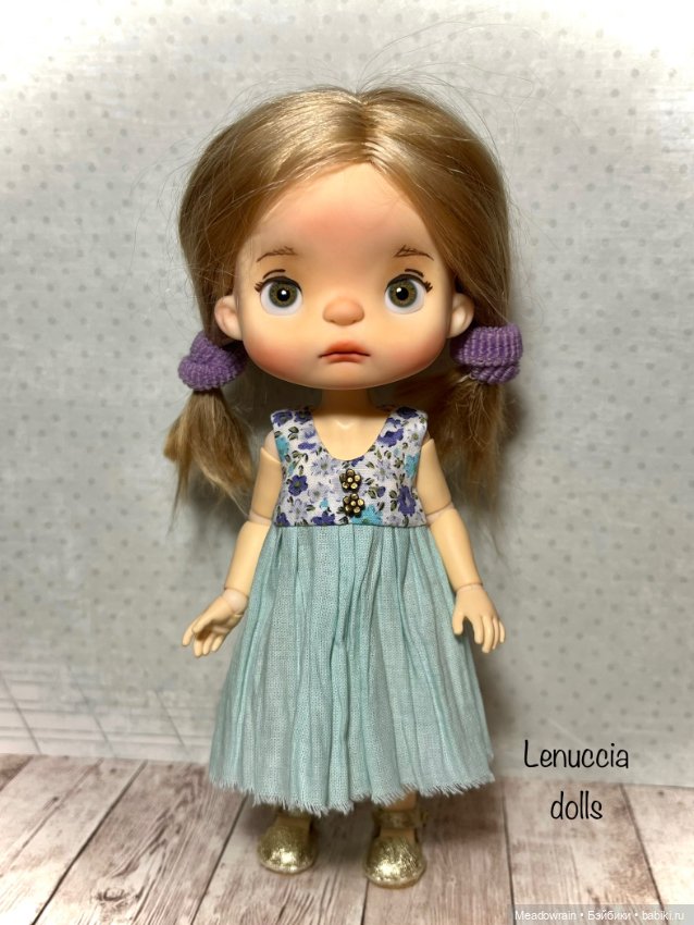 Луговые цветы — Одежда и обувь для кукол своими руками: фото (фото 2)