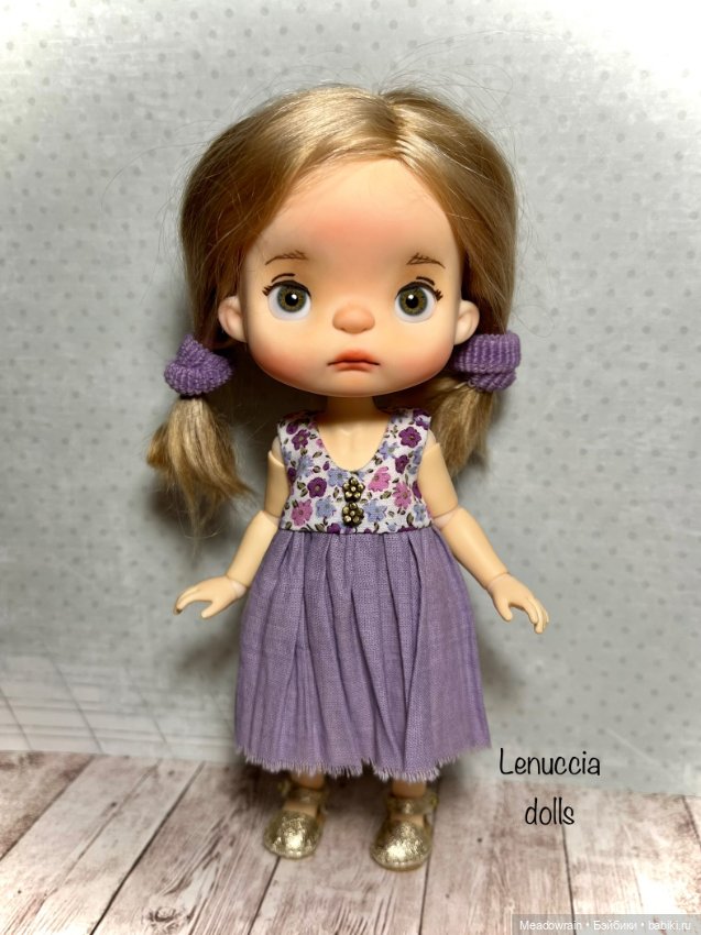 Луговые цветы — Одежда и обувь для кукол своими руками: фото (фото 3)